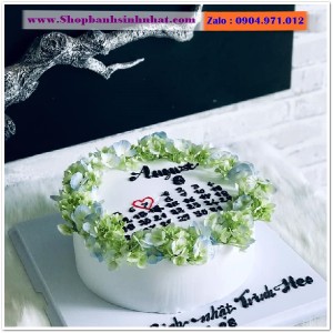 Bánh Sinh Nhật Cuốn Lịch - CL45